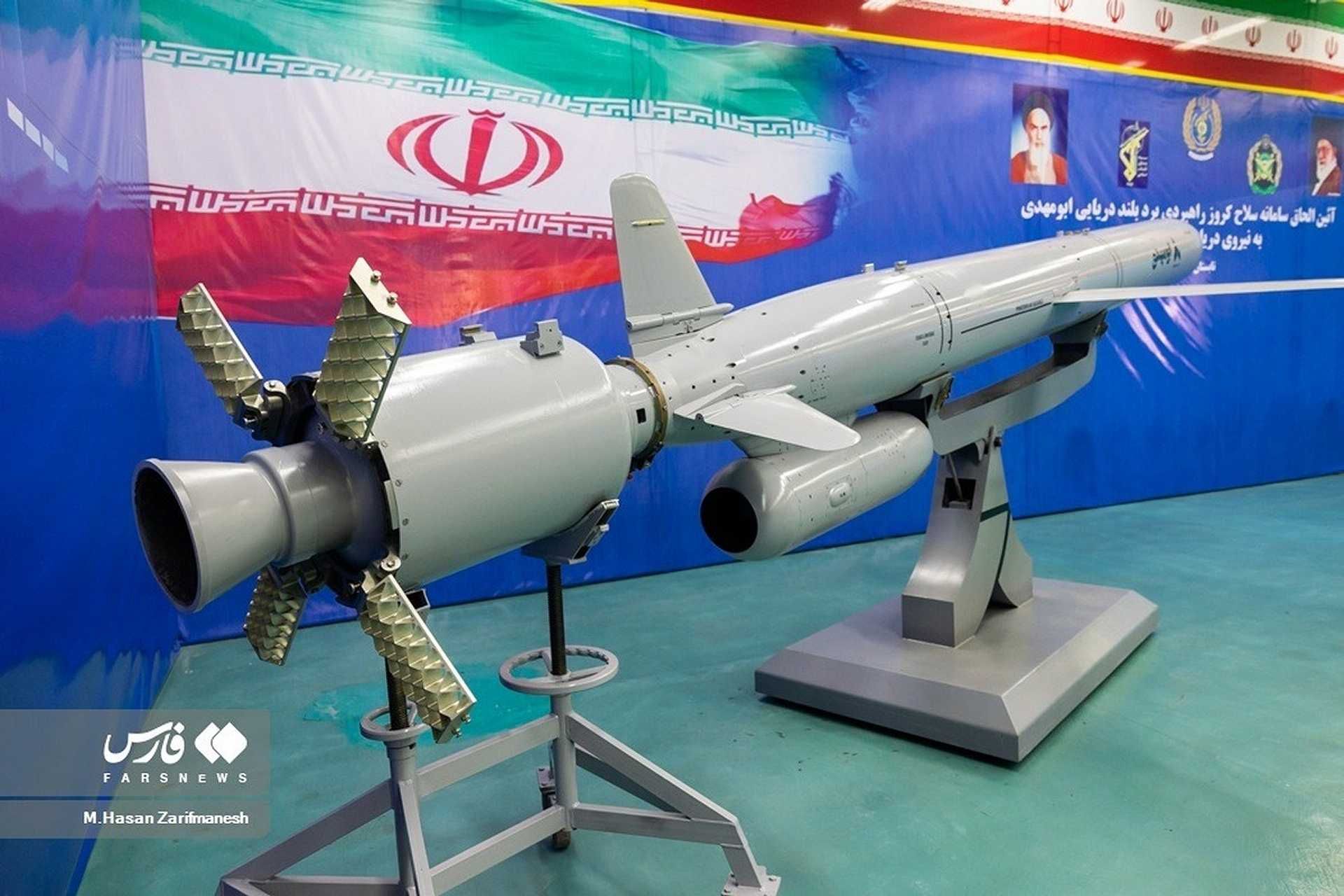Iran’s Abu Mahdi long-range anti-ship cruise missile is a turbojet-powered, sea-skimming weapon with a range exceeding 1,000 km, designed to evade ship defenses through dual-mode guidance and threaten U.S. naval forces across the Arabian Sea as part of Tehran’s layered maritime denial strategy.