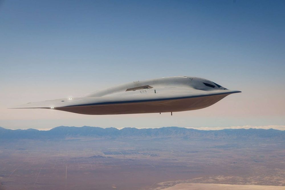 The B-21 Raider is a next-generation, dual-capable stealth bomber designed to penetrate advanced air defenses, deliver conventional and nuclear weapons with long range and survivability, and act as a networked strike node for time-sensitive targeting in highly contested environments (Picture source: U.S. Air Force).