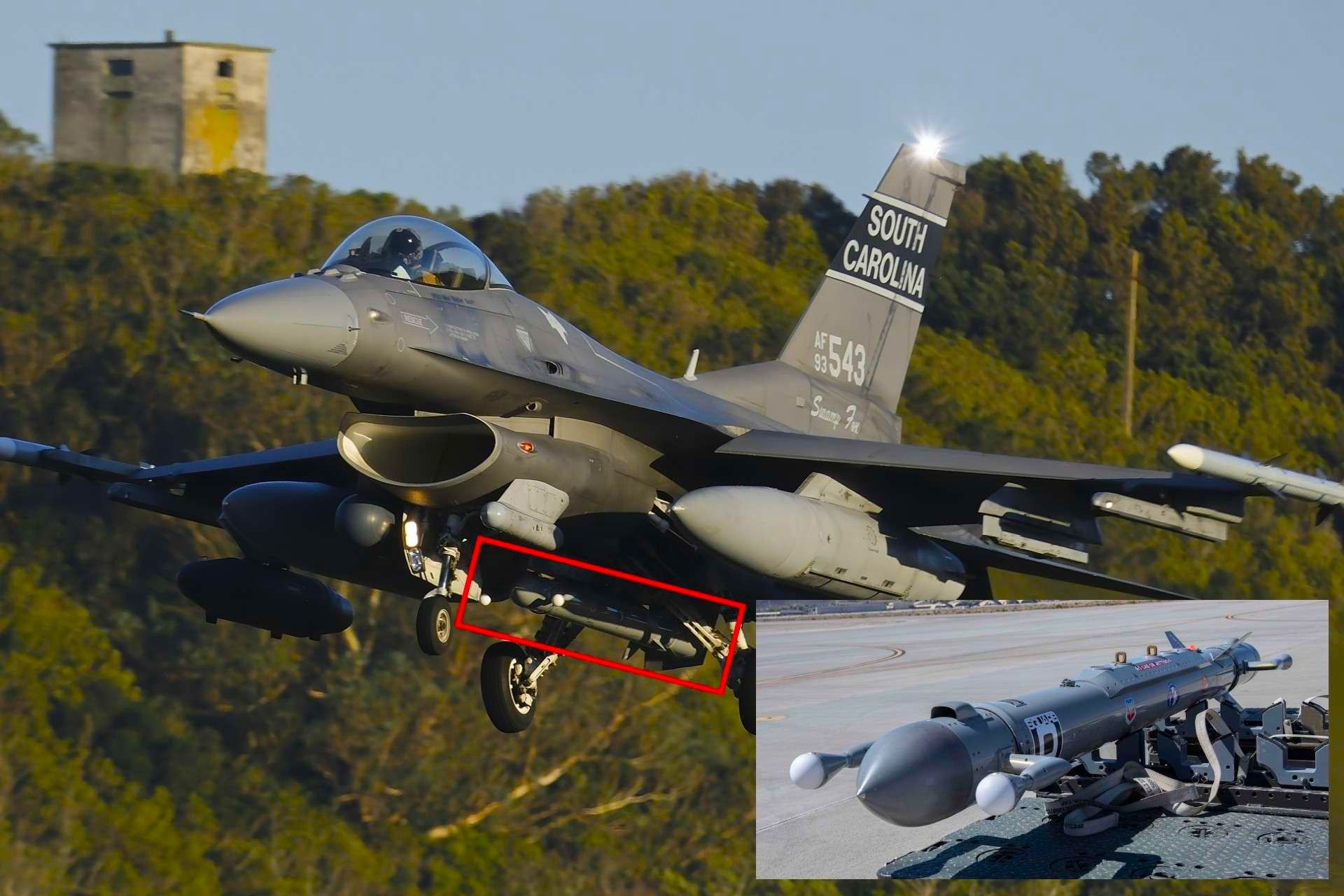 Block 52 F-16CJ Vipers from the South Carolina Air National Guard were spotted ferrying across the Atlantic with Angry Kitten electronic warfare pods, signaling a likely SEAD reinforcement to the CENTCOM theater amid rising tensions with Iran (Picture Source: U.S. Air Force / X-account:@blocksixtynine)