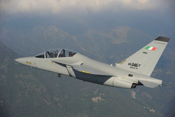 The Leonardo M-346 T Block 20 enhances fighter training by integrating a single Large Area Display cockpit and an advanced Embedded Tactical Training System to simulate complex fifth-generation fighter environments at a fraction of their operational costs. (Picture source: Leonardo)