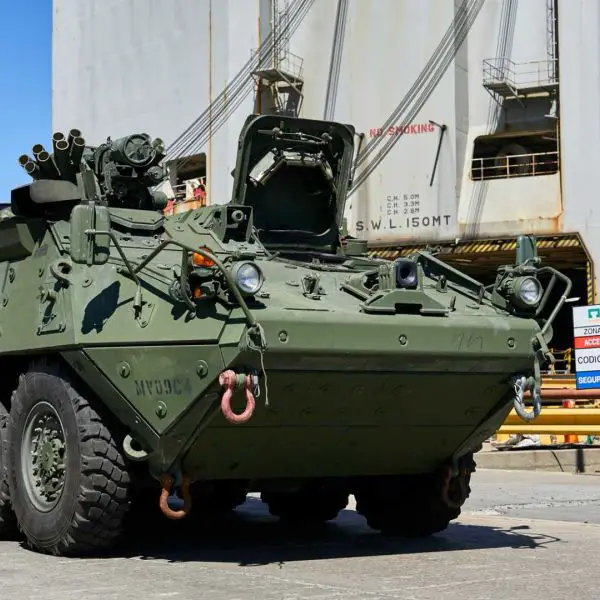 The Stryker entered U.S. Army service in 2002 as a central component of medium brigades designed to bridge the operational gap between heavy tracked formations and lighter units with reduced protection. (Picture source: Argentine Army)