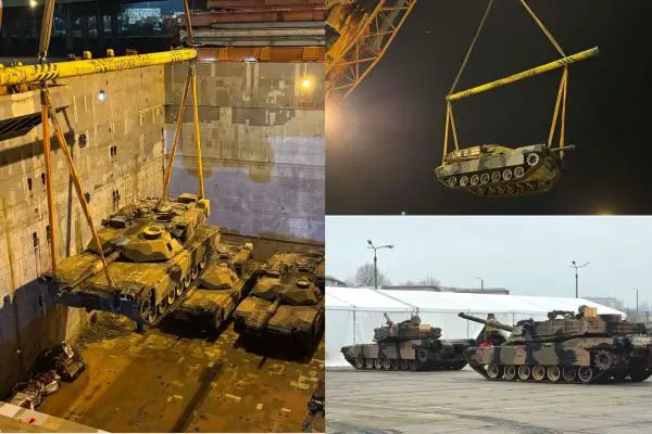 Australia has completed the transfer of 49 M1A1 Abrams main battle tanks to Ukraine, concluding a months-long effort to bolster Kyiv’s armored capabilities in its fight against Russia (Picture Source: Australian MoD)