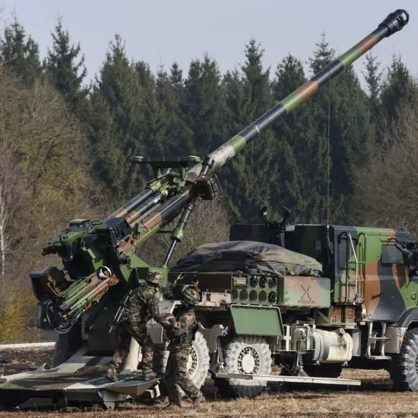 The CAESAR is a 155 mm self-propelled howitzer developed by KNDS France, combining long-range precision, high mobility, and rapid deployment on a wheeled chassis designed for modern, fast-paced artillery warfare (Picture Source: U.S. Army)