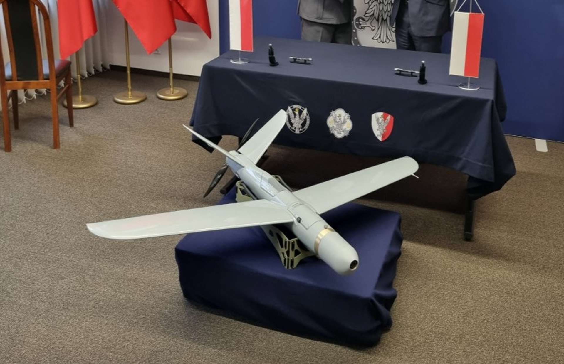 Warmate 3 is a man-portable loitering munition capable of long-range precision attacks, real-time target confirmation, and operation in GPS-denied environments (Picture source: WB Group).