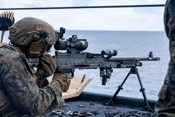 FN America’s $9.9 million M240B contract will sustain a proven 7.62 mm medium machine gun capability for U.S. Army and Navy forces, reinforcing long-range suppressive fire, battlefield endurance, and small-unit overmatch (Picture source: U.S. DoW).