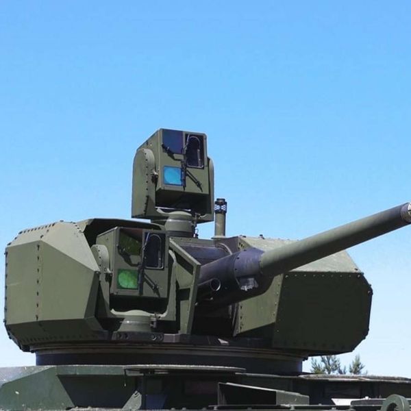 Poland’s SAN counter-UAS batteries fuse drone-detection radars with layered effectors including 35 mm airburst guns and 70 mm guided rockets to detect, track and defeat UAV swarms and loitering munitions (Picture source: Kongsberg).