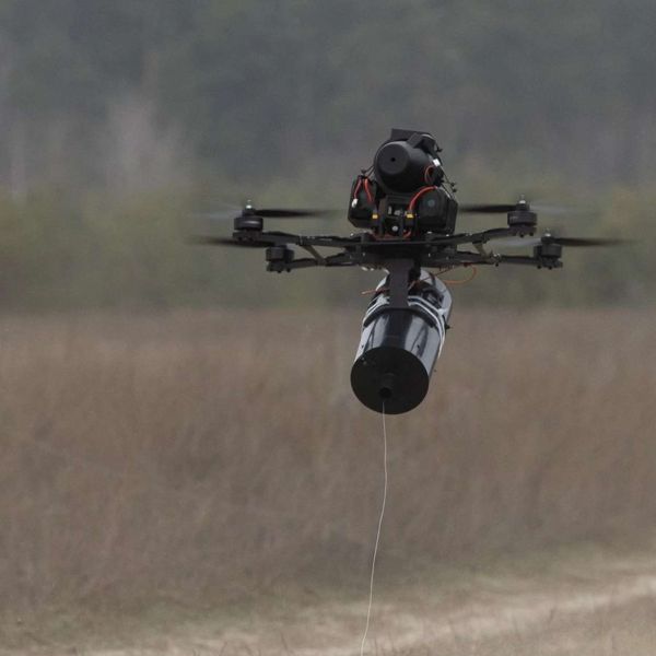 FBI teams are evaluating new fiber optic-controlled drones capable of operating without radio signals, giving agents secure, unjammable reconnaissance inside buildings and other RF-denied environments (Picture source: ArmyInform)