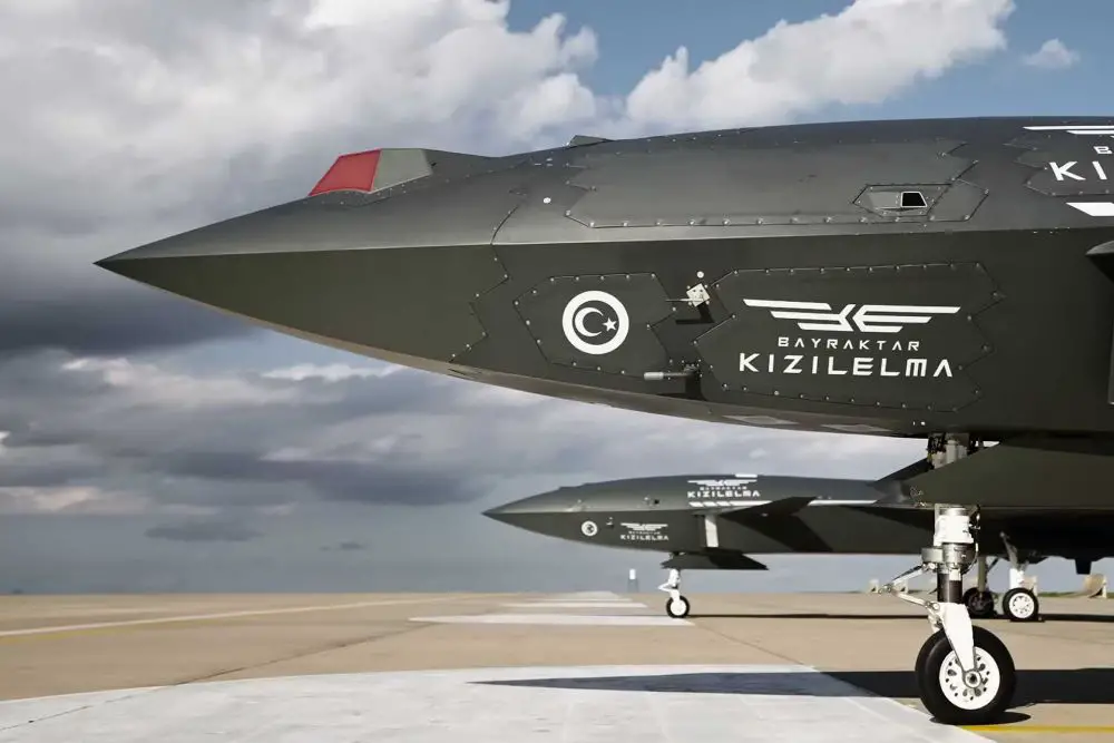 Baykar signed the first export deal for the Kizilelma with Indonesia, supplying 12 combat drones starting in 2028, with options for 48 additional units, which could raise the total order to 60 UCAVs. (Picture source: Baykar)
