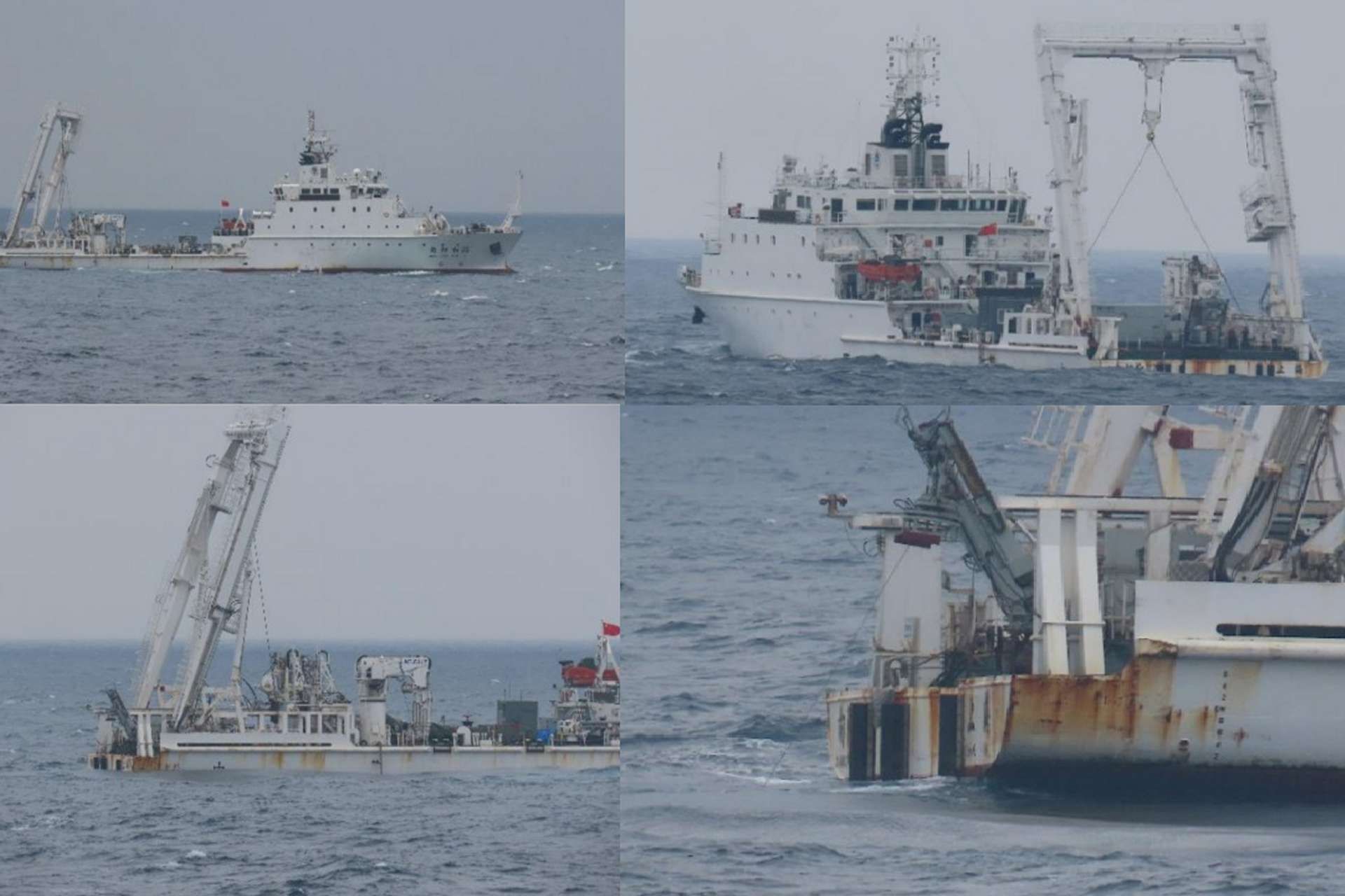Chinese survey ship Xiang Yang Hong 22 operates inside Japan’s EEZ near the Senkaku Islands while deploying oceanographic equipment linked to seabed mapping and undersea surveillance. The incident highlights China’s use of “research” vessels to support future submarine operations and why Japan closely monitors such missions (Picture source: Japan MoD).