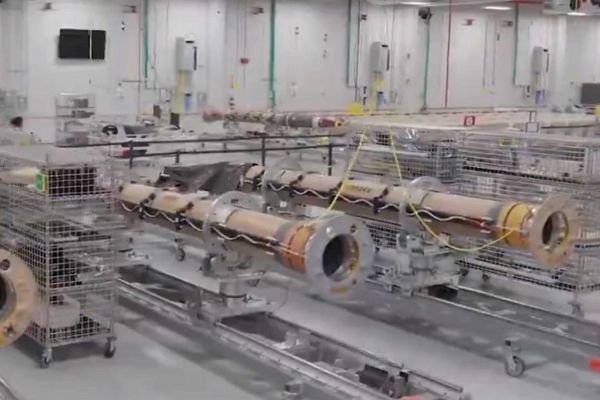 U.S. Company Lockheed Martin expands THAAD air defense interceptor missile production with new Building 47 facility to meet growing global demand for advanced ballistic missile defense systems.