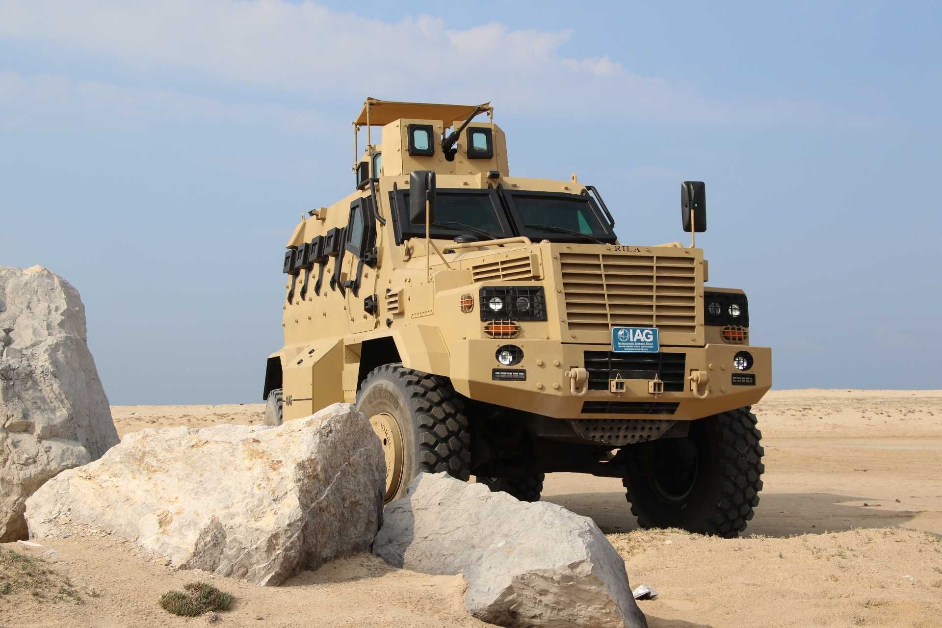 Rila Xtreme MRAP APC Armored Personnel Carrier IAG UAE Technical Specifications Data Fact Sheet Pictures Video