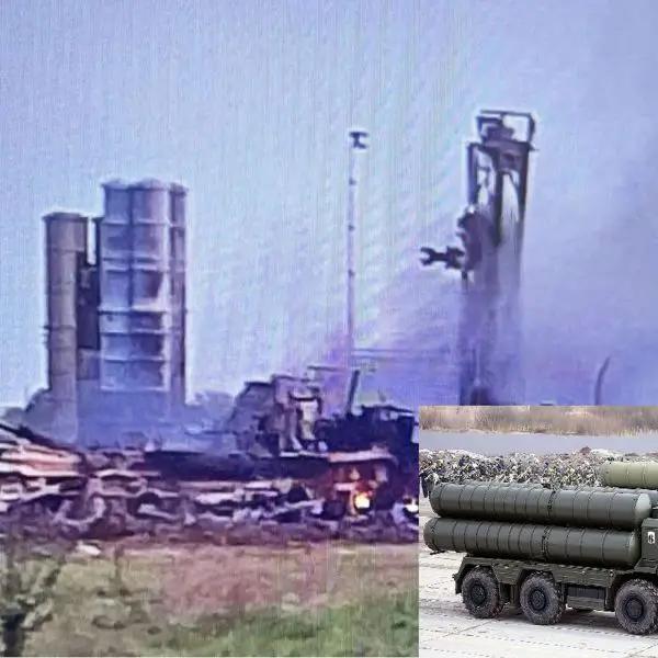 Ukrainian SBU long-range drones destroyed four S-400 launchers and two key radars during a precision strike on the Novorossiysk air defense site, crippling Russia’s premier Black Sea air shield and exposing a major gap in the layered defenses protecting its main oil export hub (Picture source: social media/ Vitaly Kuzmin).