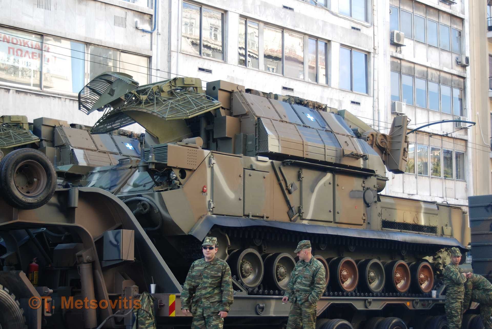 Israeli SPYDER air defense system by Rafael Advanced Defense Systems, currently under negotiation to replace Greece’s Russian-made TOR-M1 units as part of the proposed Achilles’ Shield modernization program.