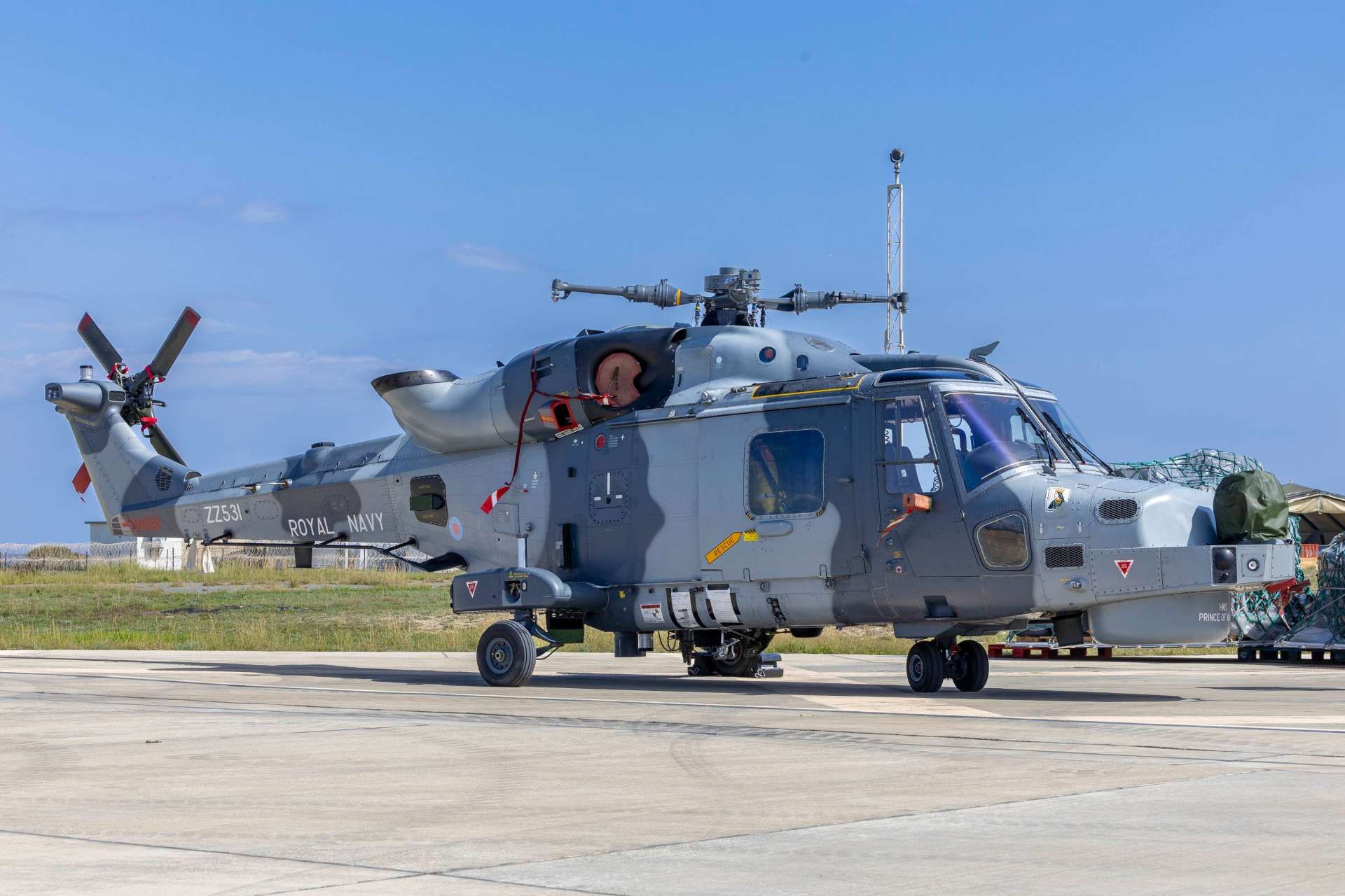 Britain’s rapid deployment of Royal Navy Wildcat helicopters to Cyprus reinforces the UK’s forward defense posture in the Eastern Mediterranean, adding a fast, mobile platform equipped with sensors and Martlet missiles to help counter drone and maritime threats (Picture source: UK Royal Air Force).