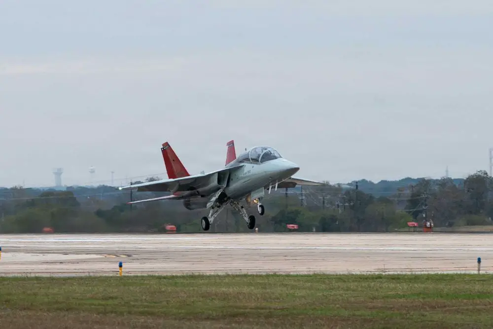The T-7A's nickname, Red Hawk, reminds the red-tail markings used by the Tuskegee Airmen during World War II, as well as the Curtiss P-40 Warhawk, which was flown by the 99th Fighter Squadron, the first African American fighter unit in U.S. Army Air Forces history. (Picture source: US Army)