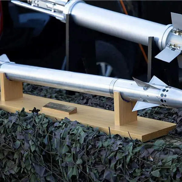 The Martlet LMM is a British-made lightweight, laser-guided air defense missile designed to destroy drones, helicopters, and light aircraft at short range with high precision.