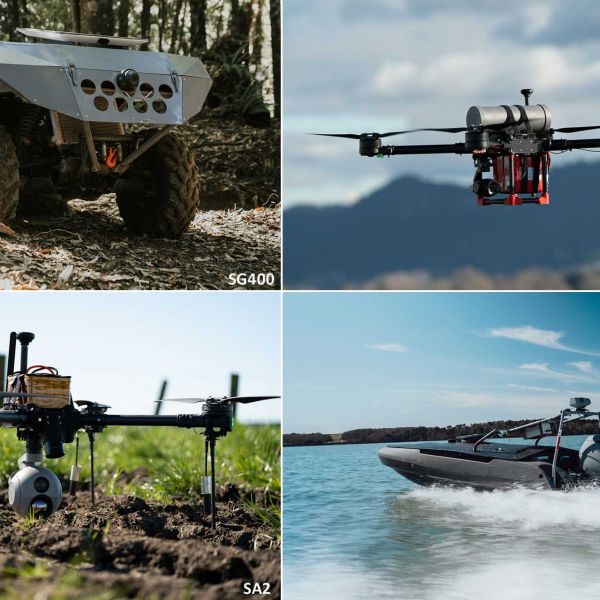 Syos Aerospace will supply a mix of uncrewed surface vessels, aerial ISR systems, strike drones, and heavy-duty autonomous ground vehicles that will improve New Zealand’s ability to conduct surveillance, logistics, and experimental strike operations. (Picture source: Syos)