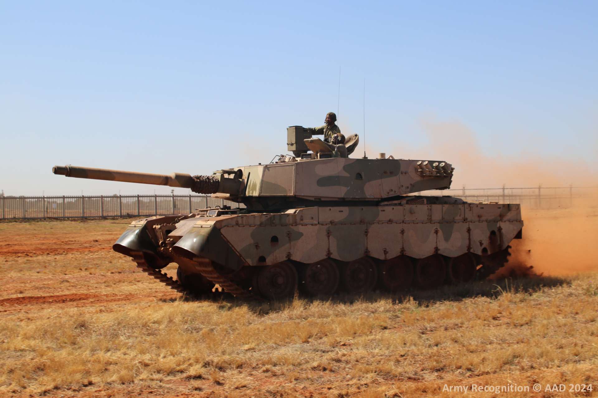 South Africa s Homegrown Olifant Mk2 Tank Takes Center Stage At AAD 2024