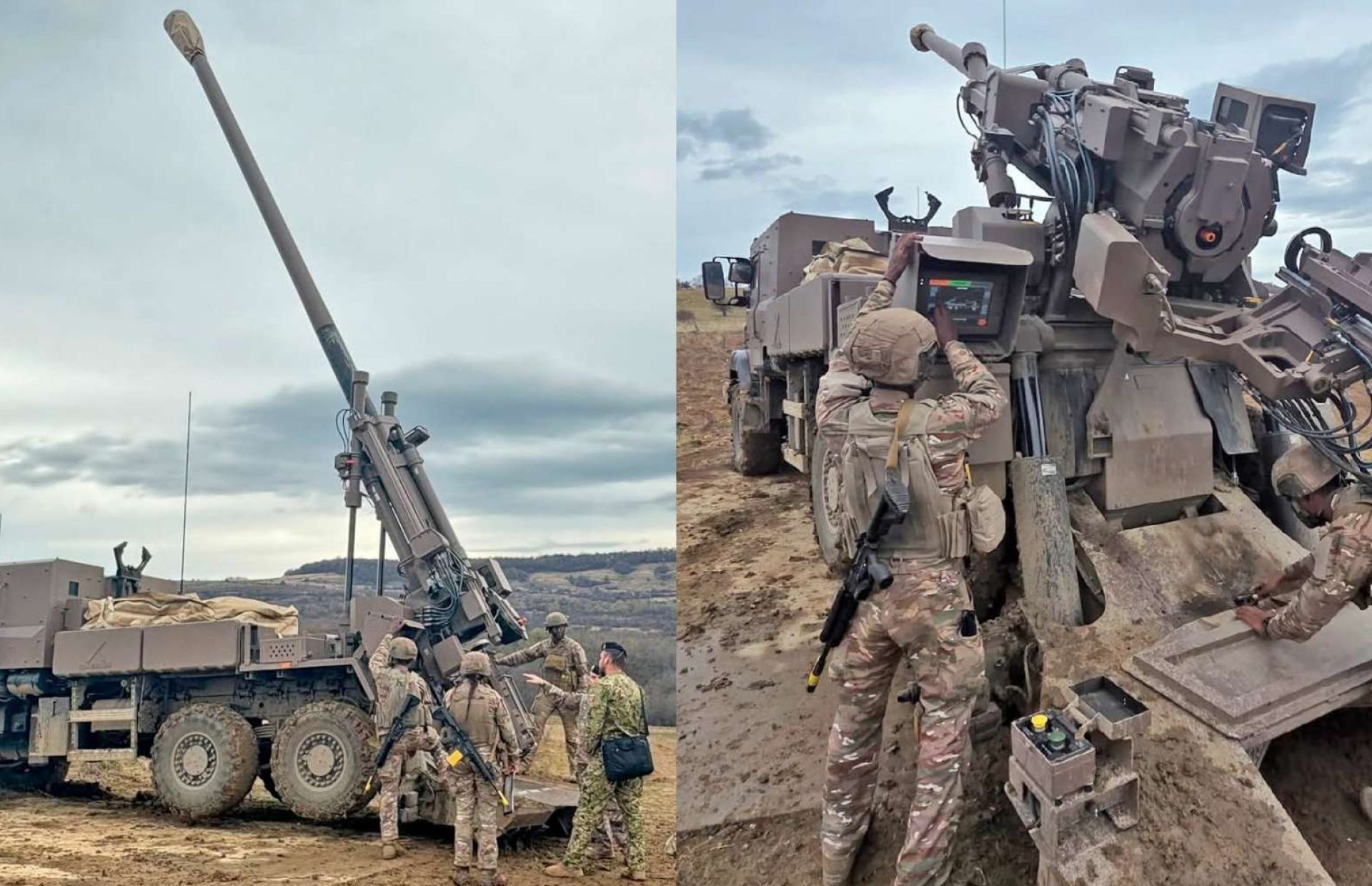 The CAESAR is a wheeled 155 mm self-propelled howitzer combining long-range precision fire, digital targeting, and rapid shoot-and-scoot mobility for modern battlefields (Picture source: Portuguese Army).