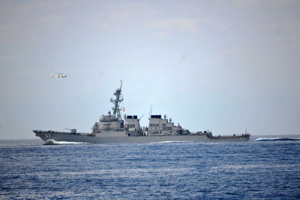 The USS Truxtun, a guided missile destroyer of about 9,200 tons, was operating in parallel formation with the much larger USNS Supply, a fast combat support ship displacing close to 48,800 tons, when the collision took place on February 11, 2026. (Picture source: US Navy)