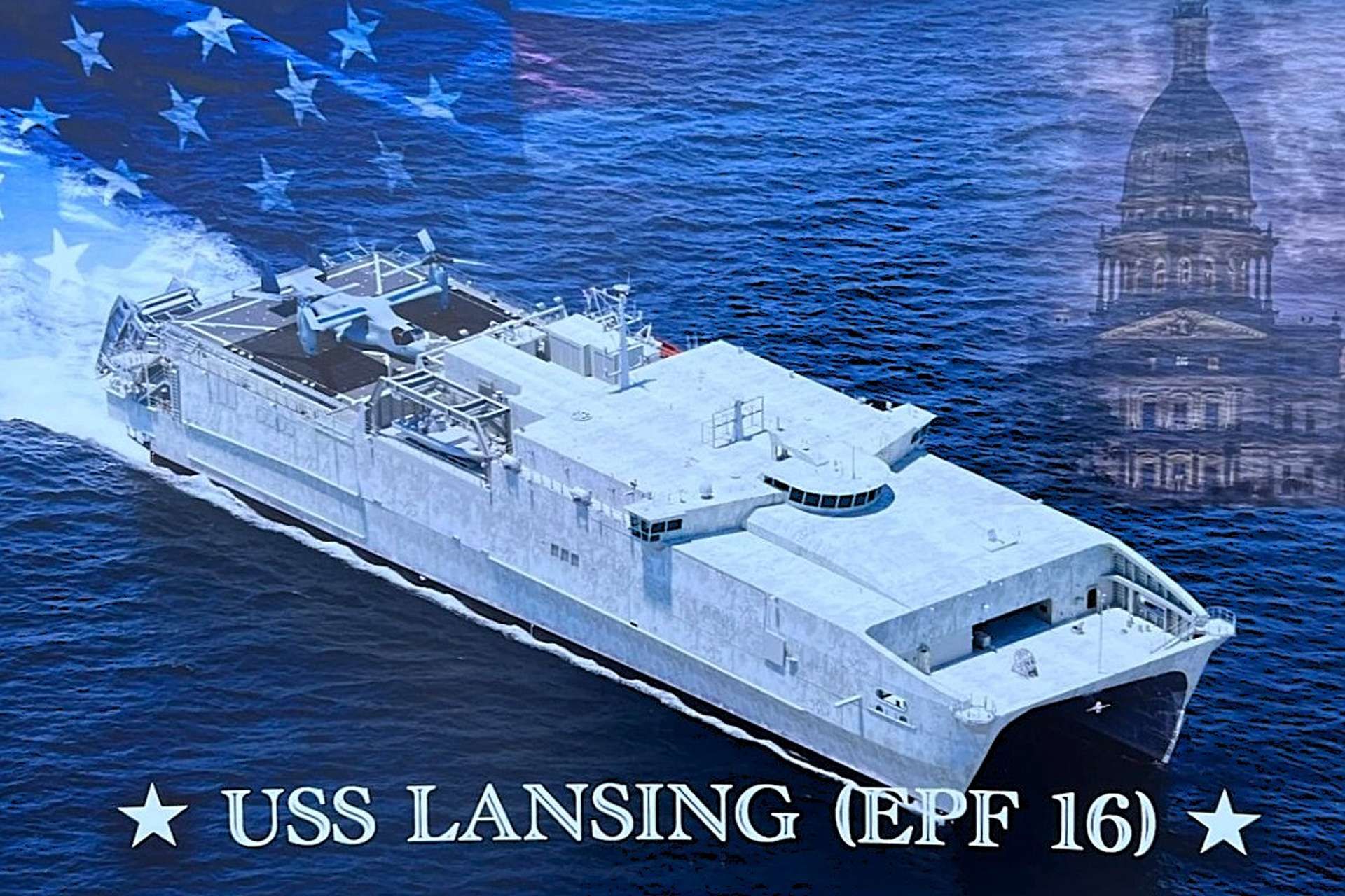 The expeditionary fast transport is a high-speed, shallow-draft U.S. Navy vessel designed to move troops, equipment, and medical support rapidly within contested maritime theaters (Picture Source: U.S. Government)