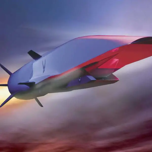Plasma formation around the hypersonic vehicles, such as this Boeing X-51 Waverider, is a key issue, as ionized air can disrupt communications and sensor performance, creating temporary signal blackout conditions. (Picture source: US DoD)