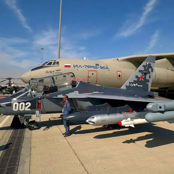 The upgraded Russian Yak-130M combat jet now integrates enhanced avionics and guided weapons, bolstering its appeal as a light attack platform (Picture Source: UAC)