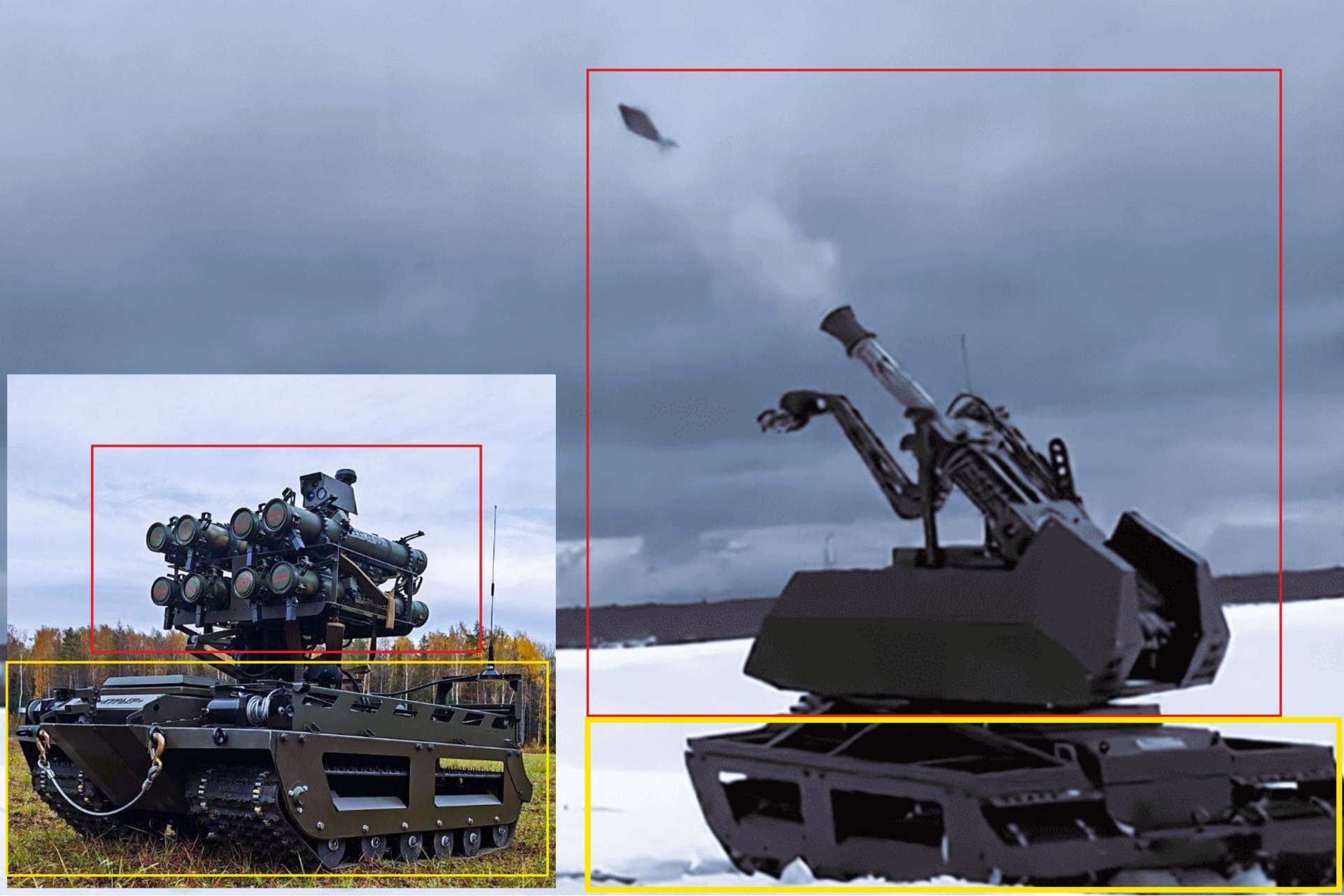 Russia has demonstrated the Bagulnik-82, an automated 82 mm mortar mounted on its Courier unmanned ground vehicle, signaling a shift toward modular robotic fire-support systems that reduce frontline crew exposure (Picture Source: Russian Media)