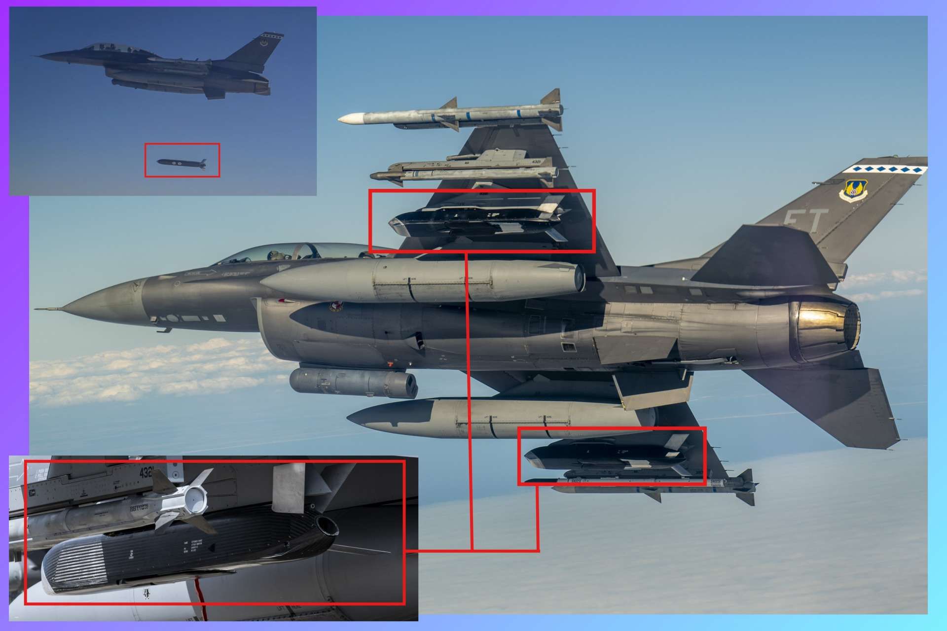The U.S. Air Force has advanced a new affordable stand-off strike capability by testing what is likely the AGM-188A Rusty Dagger cruise missile from an F-16D during a rapid integration flight trial at Eglin Air Force Base (Picture Source: U.S. Air Force)