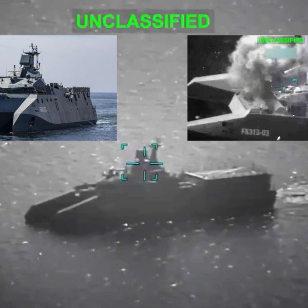 U.S. forces struck Iran’s IRGC Navy missile corvette IRIS Shahid Sayyad Shirazi during Operation Epic Fury on March 4, 2026, damaging one of Tehran’s newest Shahid Soleimani-class warships near the Strait of Hormuz and further eroding Iran’s naval capabilities in the Gulf (Picture Source: U.S. CENTCOM / Iranian Media)