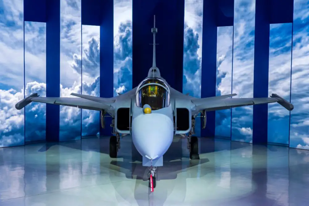 Brazil’s first locally produced Gripen E marks the shift from foreign procurement to domestically sustained airpower, strengthening both operational readiness and defense-industrial autonomy (Picture Source: Brazilian National Media)