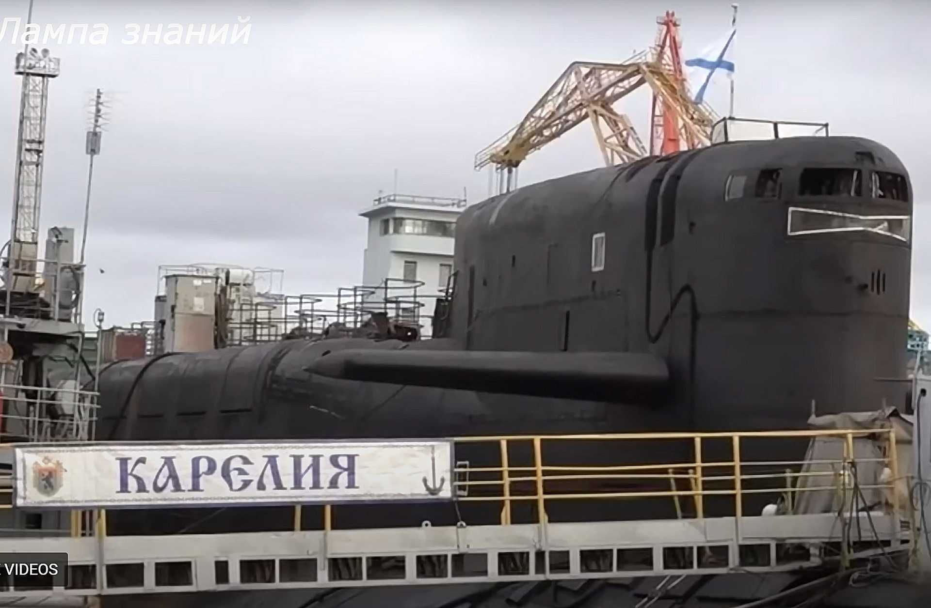 Khabarovsk-class Project 09851 nuclear-powered special-purpose strategic submarine Russia