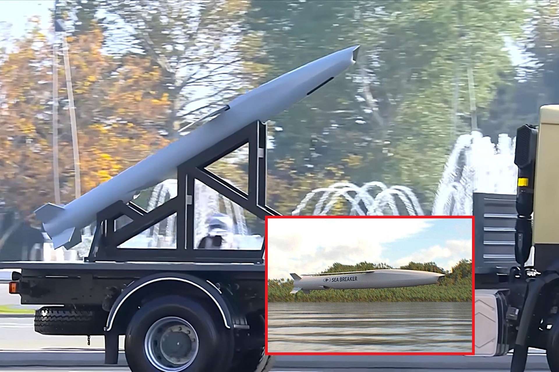 The Ice Breaker is a next-generation, air-launched standoff missile developed by Israel’s Rafael, capable of striking targets over 300 kilometers away with AI-driven guidance, multi-spectral seekers, and precision terminal attack capabilities (Picture Source: ICTIMAI TV / Rafael)