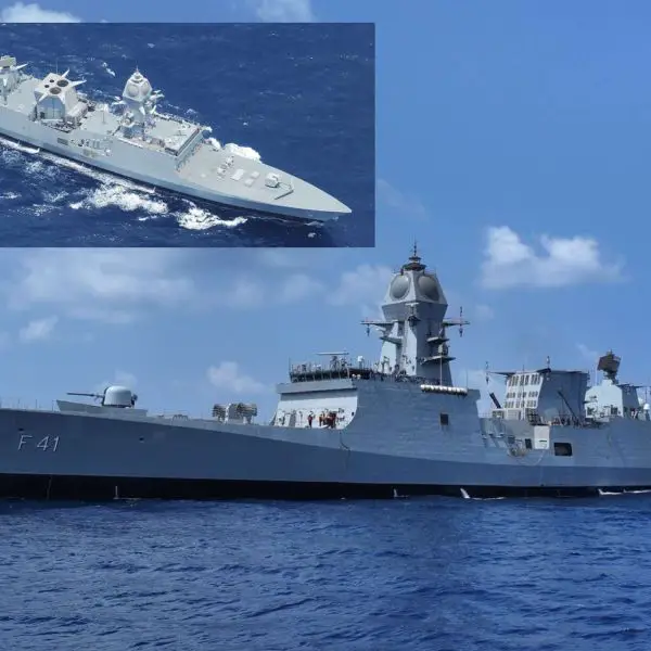 India will commission the stealth frigate Taragiri on April 3 in Visakhapatnam, expanding its Project 17A fleet with a domestically built, multi-role warship designed for modern naval combat (Picture Source: Indian Navy)
