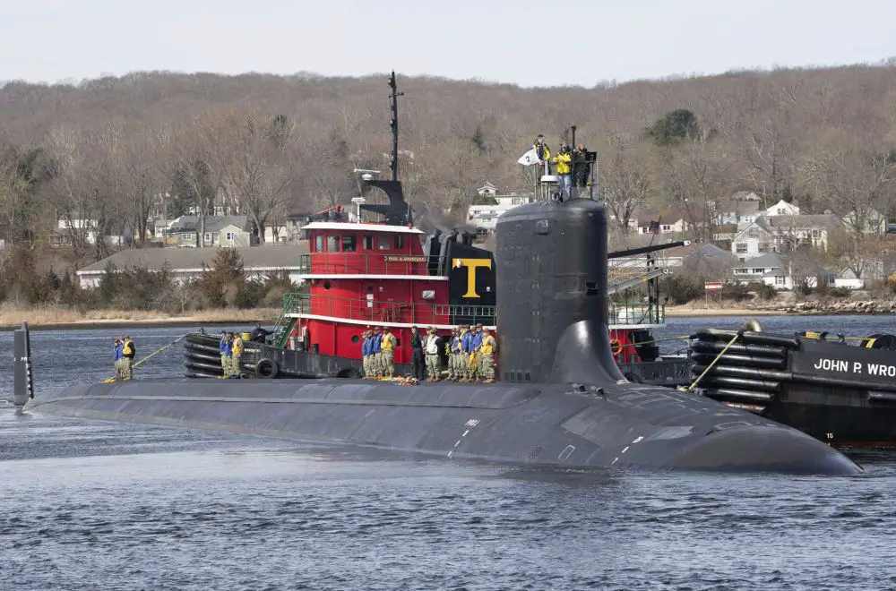 USS Virginia (SSN 774), the lead submarine of the U.S. Navy's Virginia-class nuclear-powered attack submarine fleet. Under the latest AUKUS announcements, Australia is expected to acquire three Virginia-class submarines while the United States expands its submarine presence at HMAS Stirling in Western Australia, strengthening allied undersea deterrence capabilities across the Indo-Pacific.