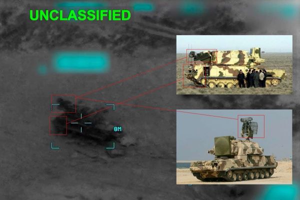 A U.S. strike under “Operation Epic Fury” destroyed an Iranian‑operated, Russian‑supplied Tor‑M1 system, intensifying efforts to weaken Tehran’s air‑defense network (Picture Source: U.S. CENTCOM / Iranian Media)