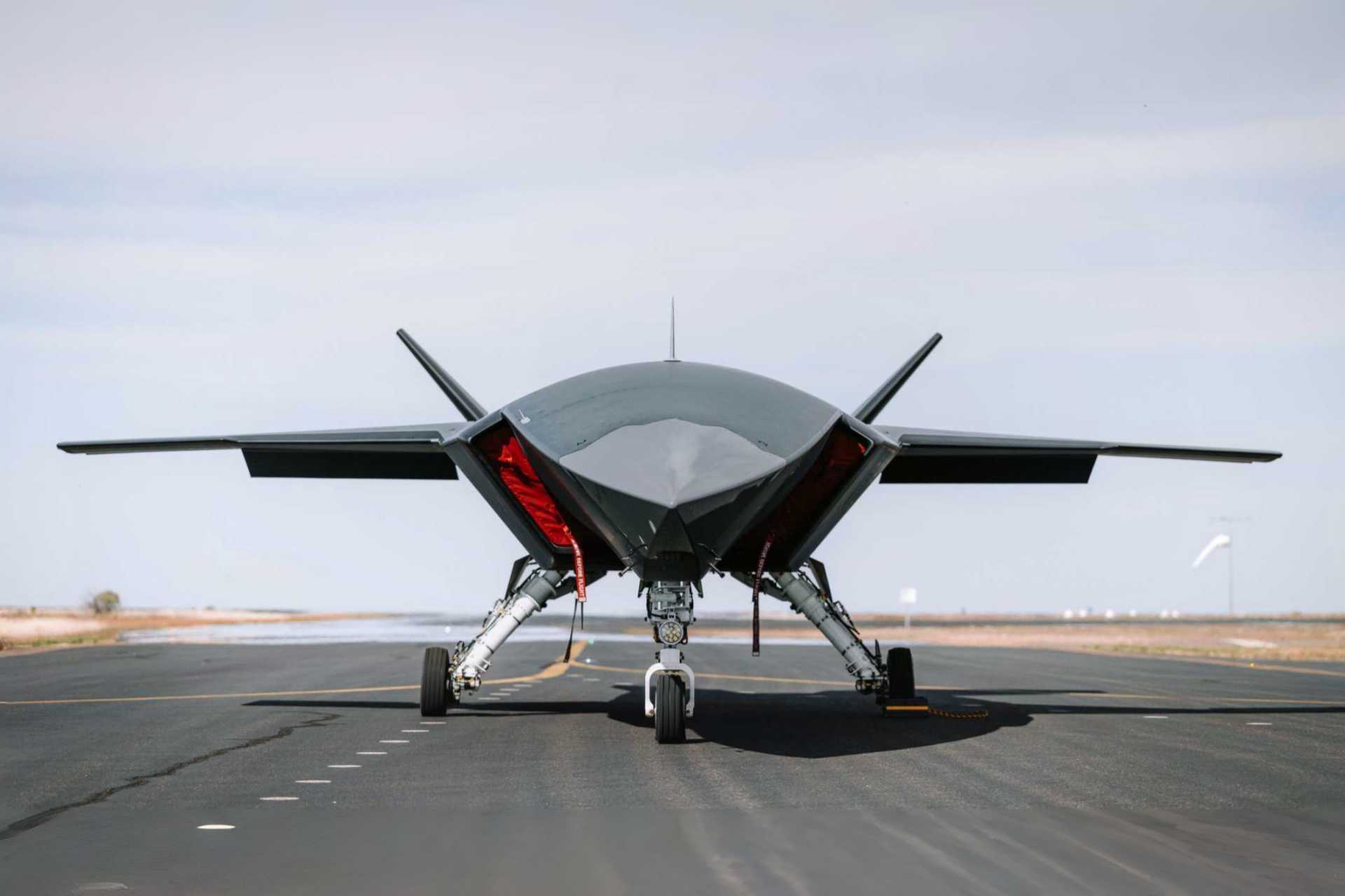The MQ-28A Ghost Bat notably features a swappable nose section that allows rapid adaptation to different mission roles, such as intelligence, surveillance, reconnaissance, and electronic warfare. (Picture source: Boeing)