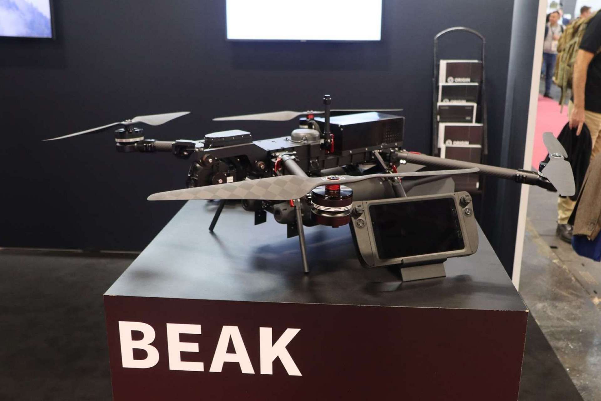The presentation of BEAK and the PGM-18 BEAK at Milipol 2025, displayed together with two precision-guided munitions, signals that infantry-portable UCAVs equipped with dedicated guided weapons are moving from concept to widely adopted reality (Picture Source: Army Recognition Group)