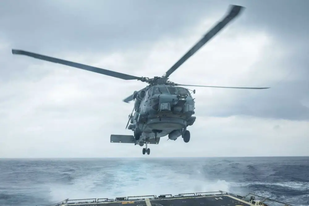 Issued alongside a $1.2 billion Apache helicopter modernization program, this potential $3 billion FMS would triple South Korea's planned fleet of MH-60R Seahawk anti-submarine warfare helicopters from 12 to 36 units. (Picture source: US Navy)