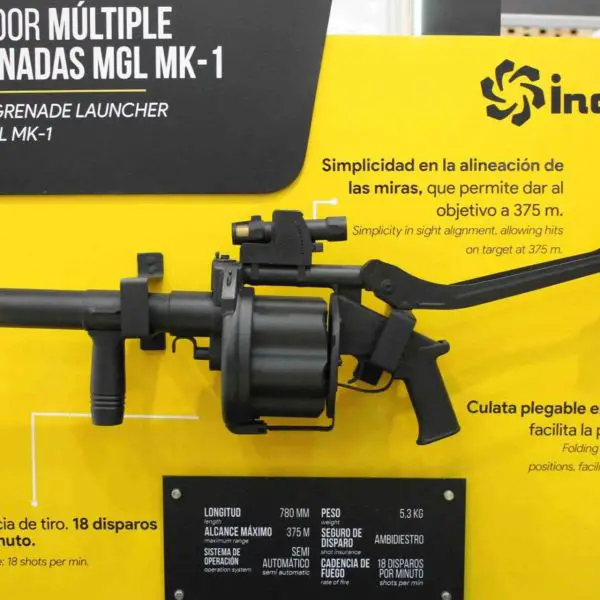 The 40 mm MGL Mk 1 is a lightweight, six-shot multiple grenade launcher designed to give infantry units fast, concentrated firepower in tight or complex terrain (Picture Source: Army Recognition)