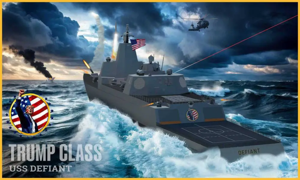 Trump-class large surface combatant guided missile battleship warship United States
