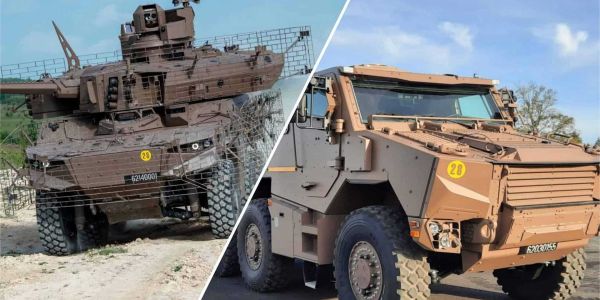 Luxembourg to acquire with Belgium 38 Jaguar (left) and 16 Griffon (right) armored vehicles for joint NATO reconnaissance battalion operational by 2030