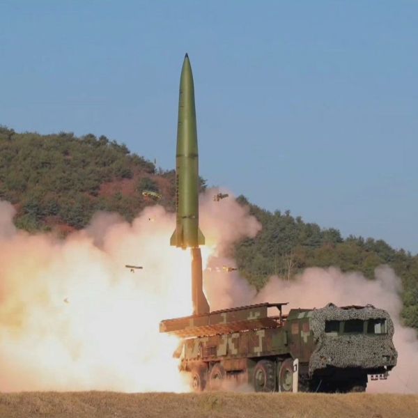 North Korea fired its Hwasong-11A short-range ballistic missile, known internationally as the KN-23.