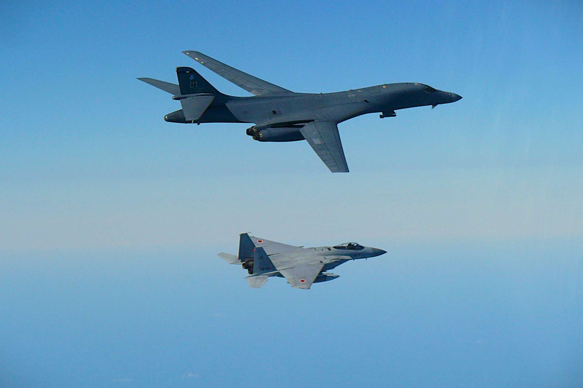 The bilateral exercise demonstrates how Japan and the United States are steadily moving from declaratory commitments to tangible joint capabilities, rehearsed in the very airspace that would matter most during a crisis (Picture Source: U.S. Air Force)