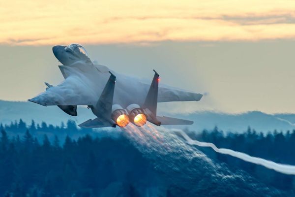 The U.S. Air Force is expanding its F-15EX fleet to 267 aircraft and requesting 24 more in FY2027, signaling a strategic shift toward rebuilding fighter mass, missile capacity, and sustained combat power for a high-intensity war (Picture Source: BOEING)