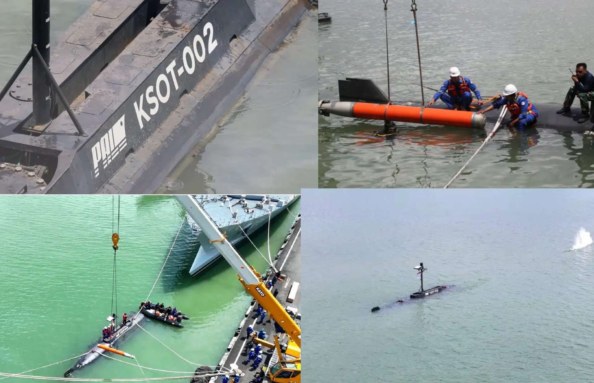 The 324 mm Piranha lightweight torpedo launched from KSOT provides a compact ASW weapon for prosecuting submarines and small surface threats in confined waters (Picture source: Indonesia MoD/ PT PAL).