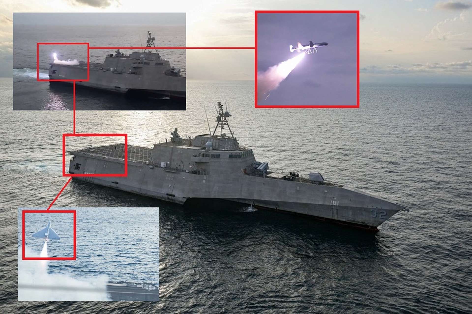 The U.S. Navy has conducted its first-ever at-sea launch of a one-way LUCAS attack drone from a surface warship in the Arabian Gulf, marking a significant step toward operational ship-based unmanned strike capabilities in a high-threat maritime region (Picture Source: DVIDS)