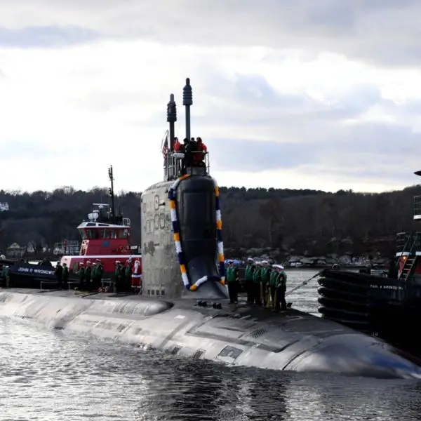 USS South Dakota is a Virginia-class attack submarine, or SSN, displacing approximately 7,900 tons submerged and measuring more than 377 feet in length(Picture source: US DoD)