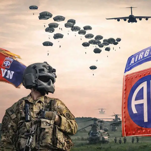 The U.S. Army’s 82nd Airborne Division, a rapid deployment force designed to conduct forcible entry operations, including potential ground assaults against strategic targets in Iran.