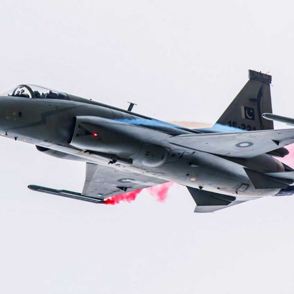 A key factor in the JF-17’s attractiveness is its comparatively lower unit cost when measured against many Western multirole fighters, with estimates placing the fighter’s price in the $25 million to $30 million range. (Picture source: Pakistan Air Force)